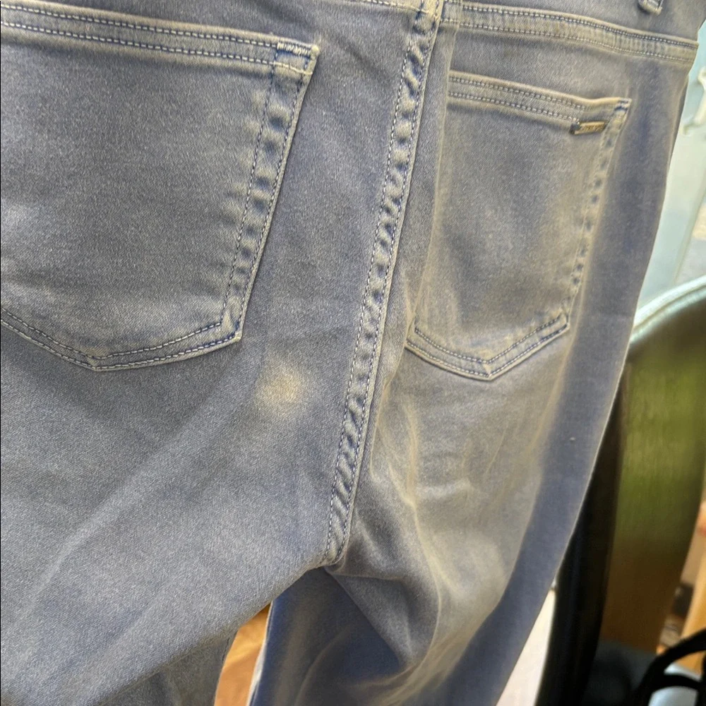 Michael Kors lt. blue, “Izzy cropped skinny jeans, size 10 - Picture 7 of 10